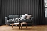 Fuse Acoustic Wall Panels Charcoal Oak 240cm x 60cm Pack of 3 view 3
