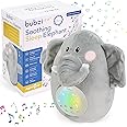 Bubzi Co Baby Sound Machine, Portable Elephant Soother & Baby Night Light Projector, Comforting Electronic Infant Toddler Sleep Aid & Baby Shush with White Noise