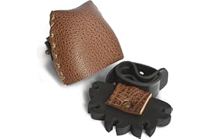 Standing Wolf Recurve Bow Quiver (5 Grip) | Traditional Archery Quiver | Recurve Bow Hunting Quiver | Strap On Longbow Quiver for Arrows