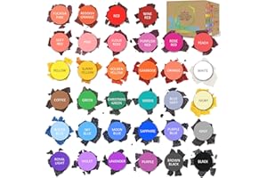 KYONANO DIY Candle Dye for 67 lb of Wax, 34 Colors, Vegetable Candle Wax Dye for Candle Making, Candle Color Dye for Soy Wax 