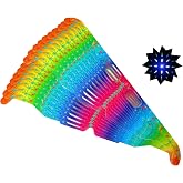 Fireworks Diffraction Glasses (50 Rainbow Spectrum Frames + 1 Exclusive Bonus Pair) - Foldable Paper/Cardboard Frames - 51 Glasses Total