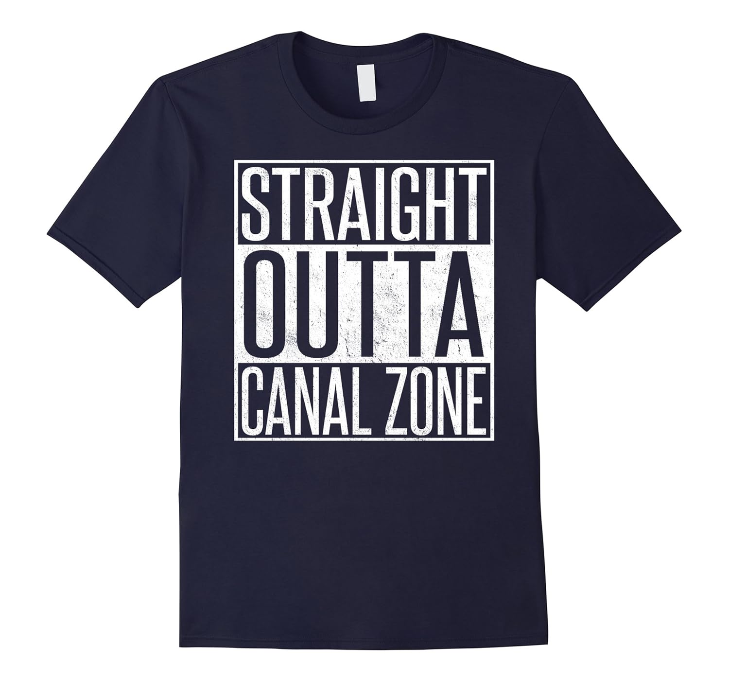 Panama CZ Zonian - Straight Outta Canal Zone T-Shirt-ANZ