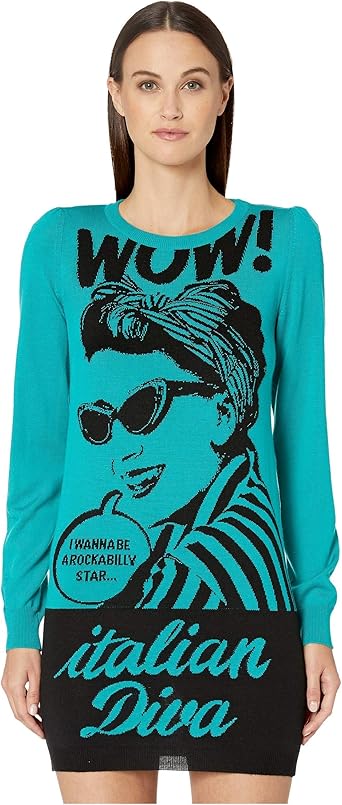 moschino sweater dress