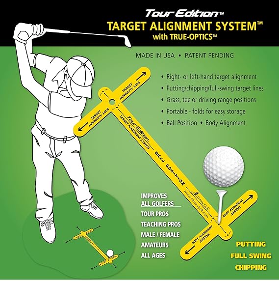 Tour Edition Golf Training Aids Target Alignment System
