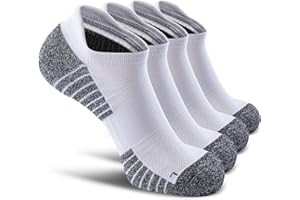 SITOISBE No Show Sports Compression Socks for Men and Women Circulation 4/8 Pack