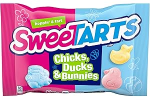 SweeTARTS Chicks, Ducks & Bunnies, Springtime Easter Candy, 12 oz