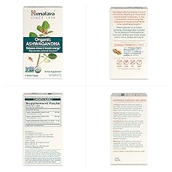 Himalaya Organic Ashwagandha, 90 Day Supply, Herbal