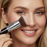 Lamora Foundation Brush Kabuki Flat Top - Dense Synthetic Bristles view 3