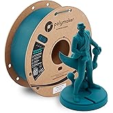 Polymaker HT-PLA-GF Filament 1.75mm Power Tool Teal, High Temp PLA for 3D Printing, Heat Resistant to 150°C, Easy to Print, Easy to Anneal, Works with Most FDM Printers, 1kg Spool