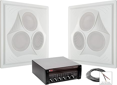 Amazon Com Conference Room Sound System 2 Ceiling Speakers Rdl