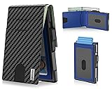umoven Wallet for Men - Pop Up Case, Cash Slot, and