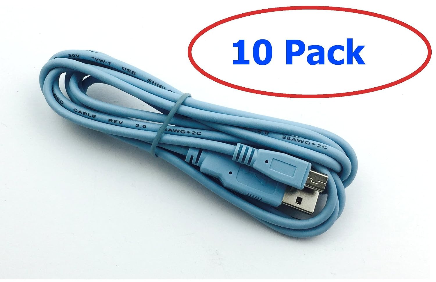 CAB-CONSOLE-USB USB Console Cable USB To Mini-USB For Cisco 9300 3850...