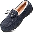 MIXIN Mens Slippers Indoor Outdoor Memory Foam House Shoes Anti-Slip Moccasins Slippers for Men