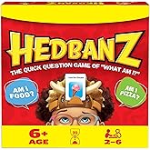 Spin Master Games Hedbanz Picture Guessing Game for Family Game Night | Hilarious Guessing Game of "What Am I?" with Easy-to-Read Picture Cards, Builds Deductive Reasoning, 2-6 Players, Ages 6+