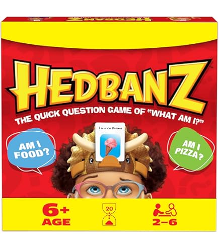 (未使用･未開封品)　Hedbanz Game ゲーム og8985z Amazon.co.jp: Hedbanz Game ゲーム : おもちゃ