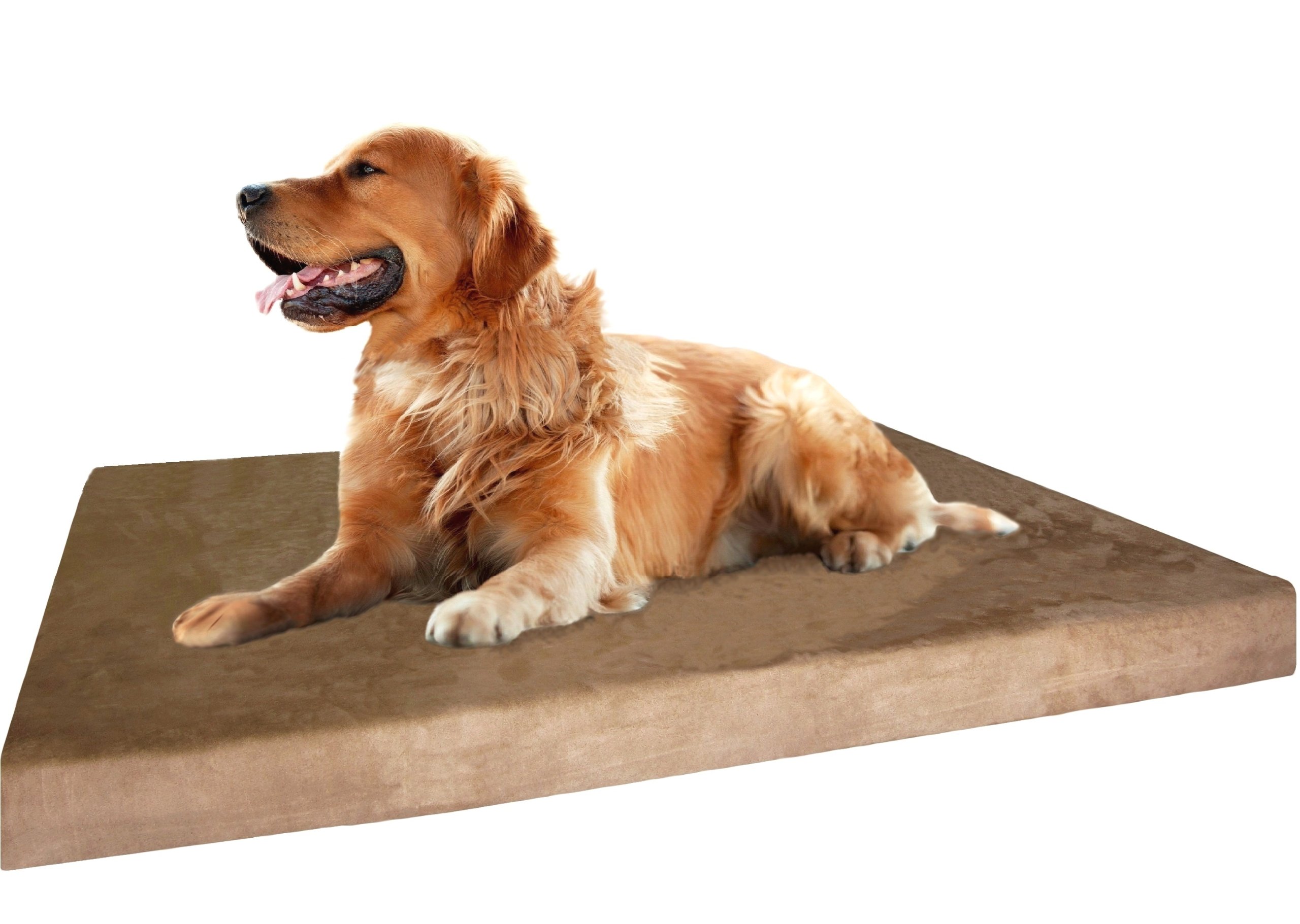 Dogbed4less Premium XL Orthopedic Memory Foam Dog Bed, Waterproof Liner