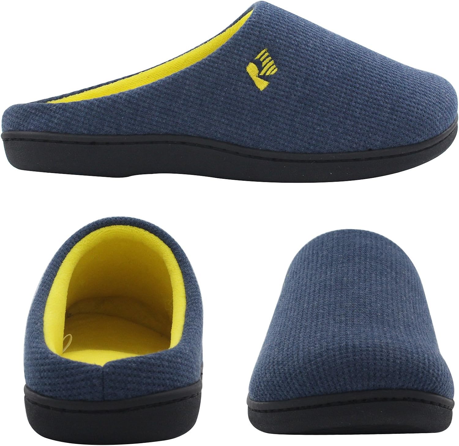  | RockDove Men's Original Two-Tone Memory Foam Slipper | Slippers