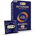 Durex Intense Nitrile Condoms, Ultra Thin Premium Non Latex Condoms Lubricated with Silicone Lube, 24 ct