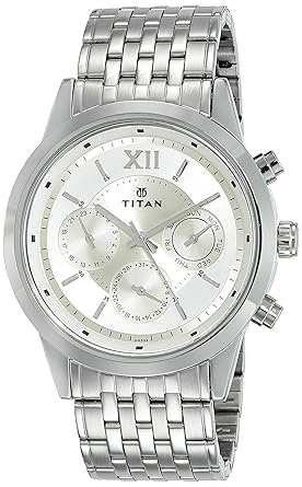 Neo Analog Champagne Dial Mens Watch - 1766SM01