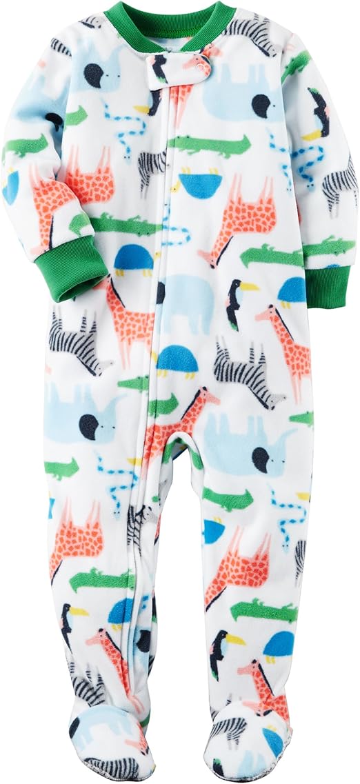 Carter S Pyjamas De Polaire De Dinosaure De 12m 24m Une Piece Pour Des Garcons De Bebe 24mois Animaux De Safari Amazon Fr Vetements Et Accessoires