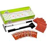 3M Scotch-Brite Griddle Cleaning, Orange, 1 System | Quick Clean System, Heavy Duty, Cleans in 3-5 Minutes, for Baked-on Food and Cooking Oils, Use on Hot or Cool Griddle