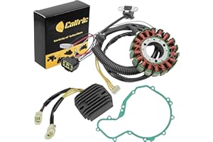 Caltric Stator Regulator Rectifier & Gasket Compatible with Polaris Predator 500 2003-2004