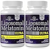 Fogoro Melatonin 60mg-Fall Asleep Faster, Stay Asleep Longer,High Dose, 60 Count(pack of 2)
