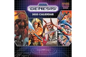 Sega Genesis 2023 Wall Calendar