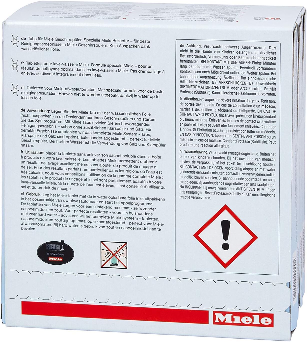 miele dishwasher tabs canada