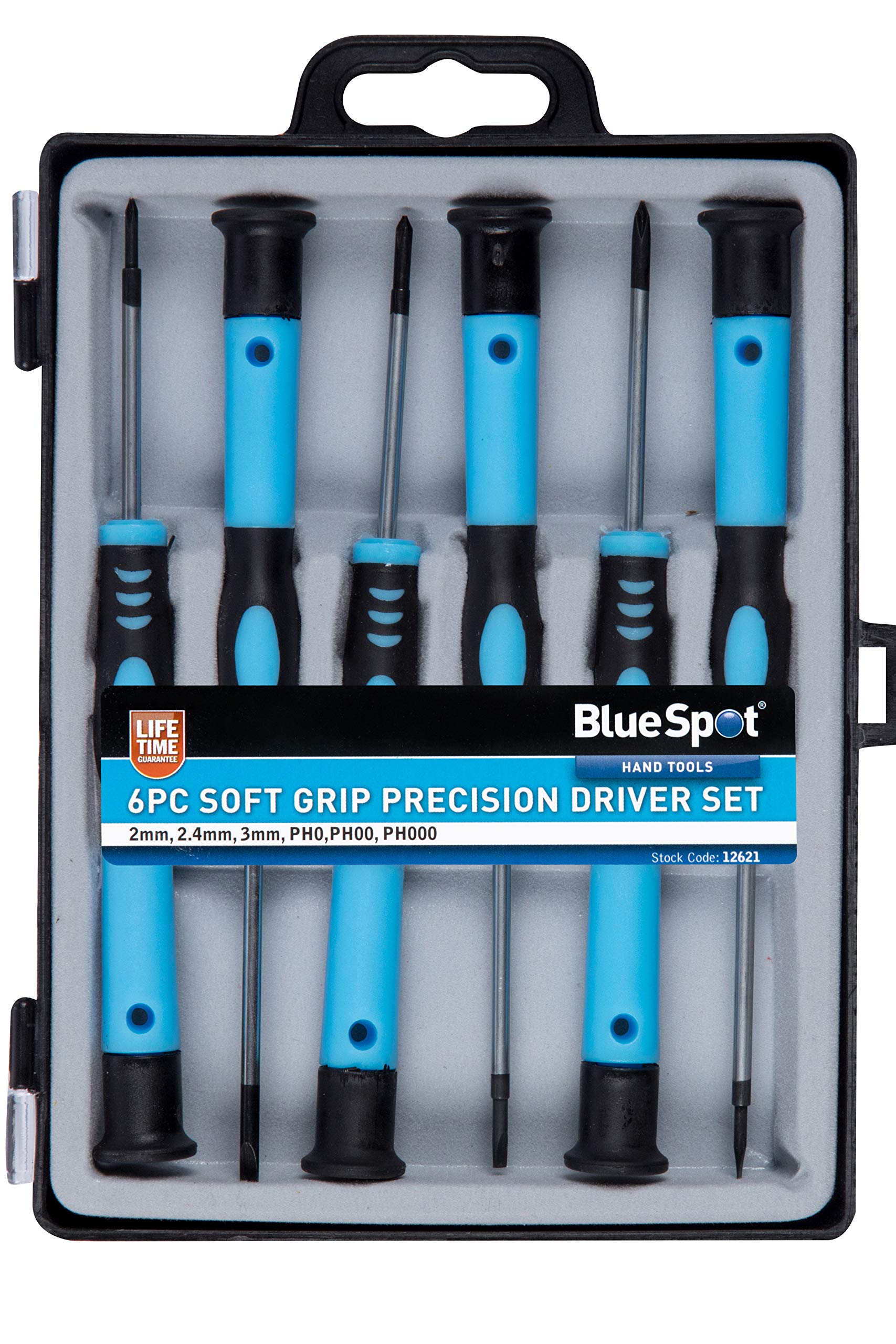 Blue Spot 12621 Precision Screwdriver Set (6 Pieces)