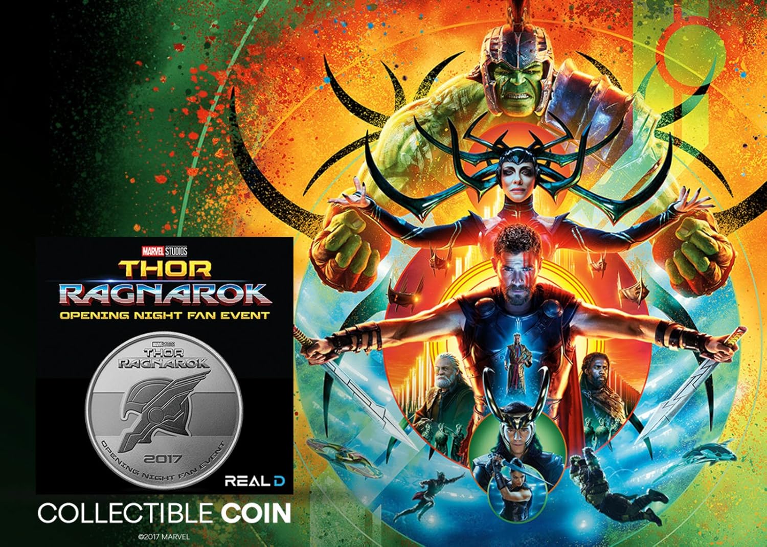 Amazoncom Thor Ragnarok 2017 Opening Night Fan Event