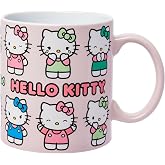Silver Buffalo Sanrio Hello Kitty Various Emotions and Poses Mug, 20 Ounces