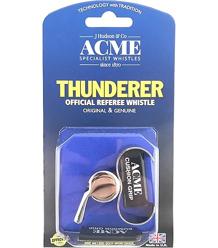 Amazon.com: Acme Thunderer Whistle Large Tapered Mouth 58.5 Silver