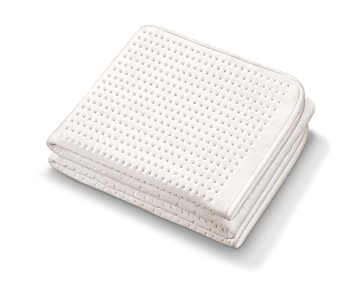 title=Beurer 37500 UB 100 Coprimaterasso Termico/Lenzuolo con Angoli