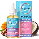 Yoni Oil for Women with Jojoba Oil Vaginal Moisturizer for External Dryness | Vaginal Moisturizer After Wax Oil for Delicate Intimate Skin, Improves Bikini Area Dark Spots Ingrown Hairs 1Floz
