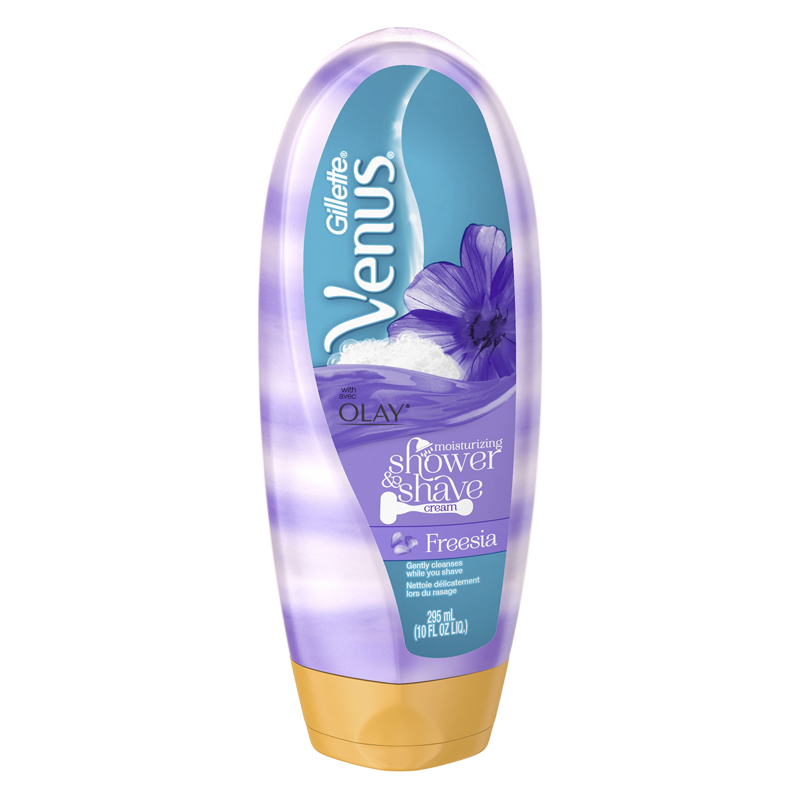 Gillette Venus with Olay Moisturizing Shower & Shave Cream Freesia 10