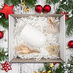 Tisspoms 2LB White Crinkle Cut Paper Shred