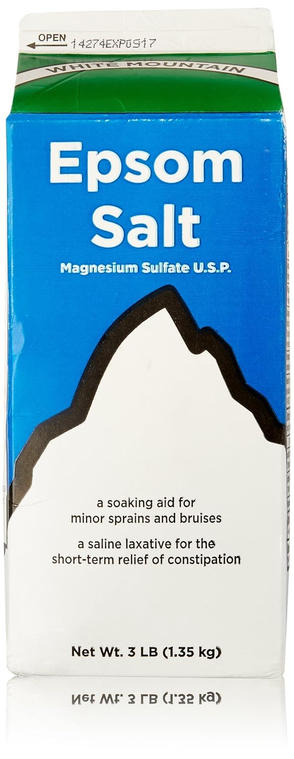 Epsom Salt Magnesium Sulfate Soaking Solution