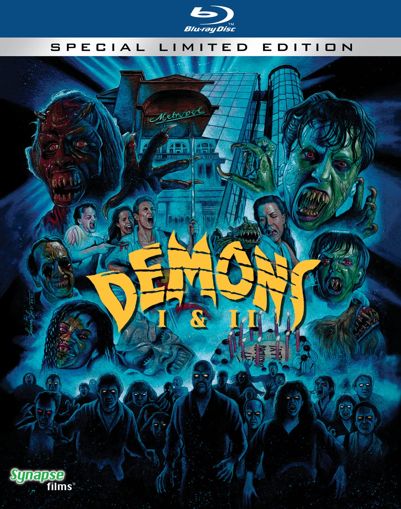 Demons + Demons 2 (2-Disc Limited Edition) [Blu-ray] Image