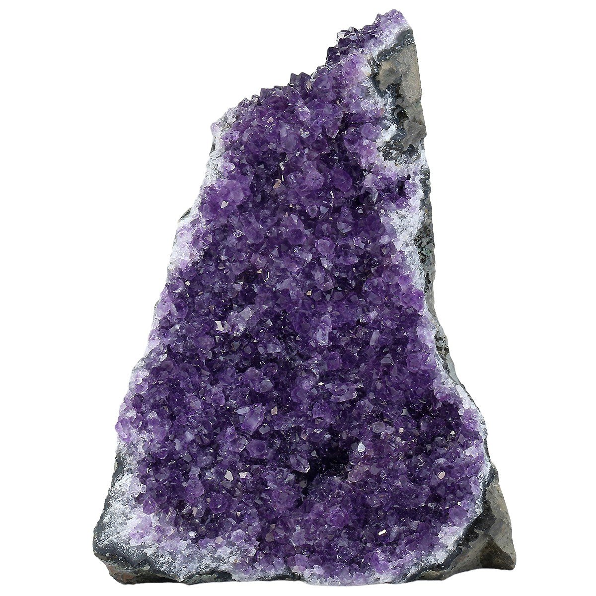 rockcloud Natural Purple Amethyst Quartz Crystal Cluster Geode Druzy Home Decoration Gemstone Specimen 800-1000 Grams