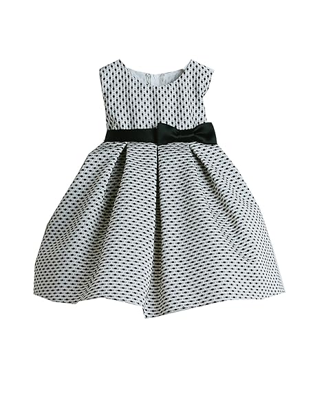 pleated flower girl dress
