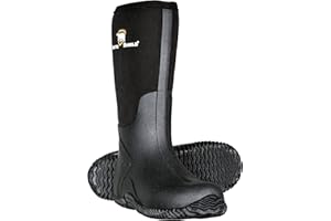 ArcticShield Neoprene Heavy Duty Rubber Boots for Men & Women - Durable Footwear Rain Boots - Insulated Waterproof Outdoor Boots for Hunting, Mud, Fishing, Gardening & Farming
