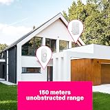 Byron Wireless Doorbell Set Plug-In Chime 150m 16 Melodies DBY-22312UK view 4