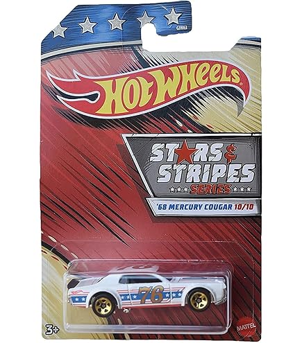 Amazon.com: Hot Wheels 2019 Hw Flames '68 Mercury Cougar