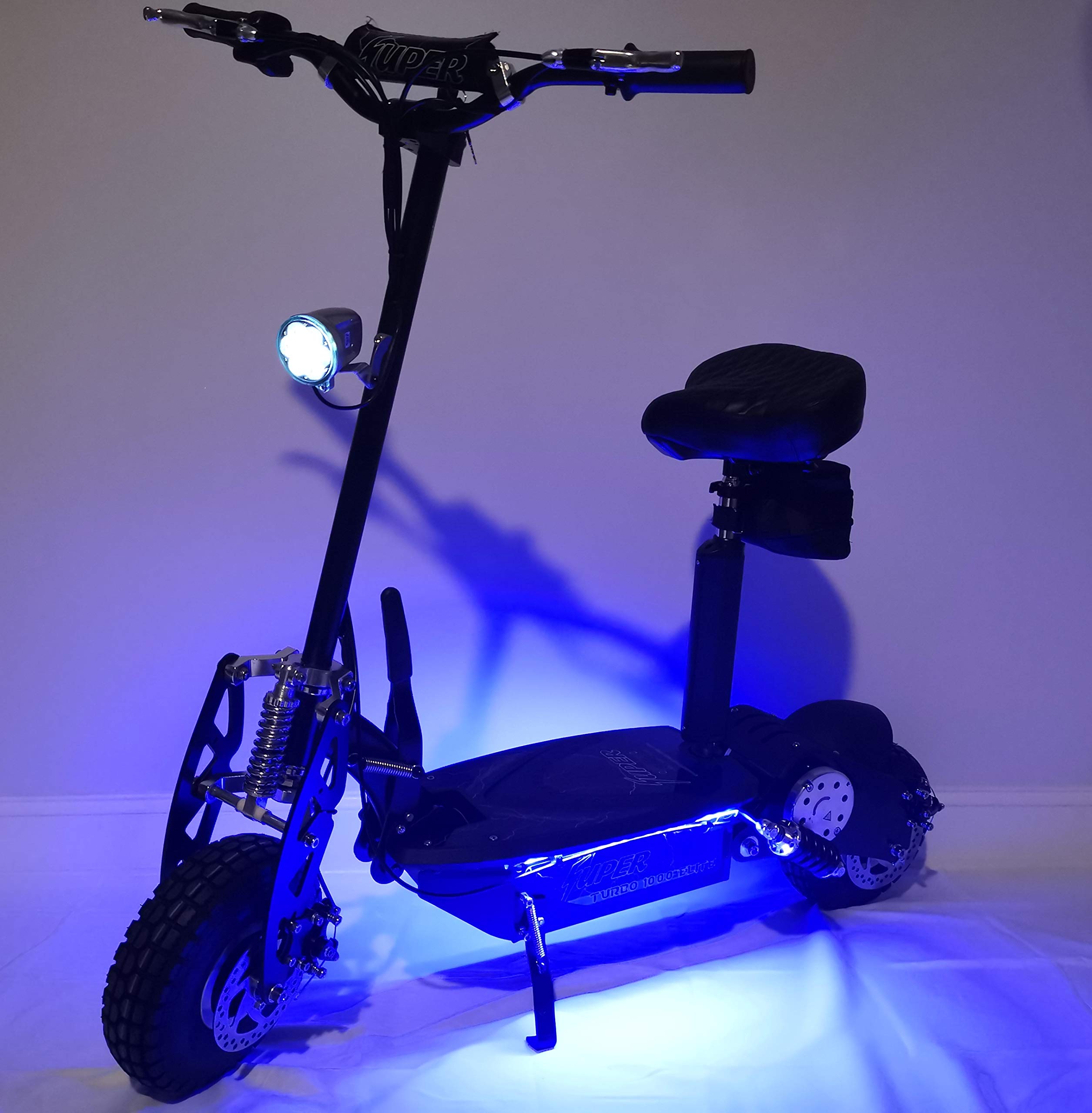 Super Turbo 1000w Elite Electric Scooter (Black) on Galleon Philippines