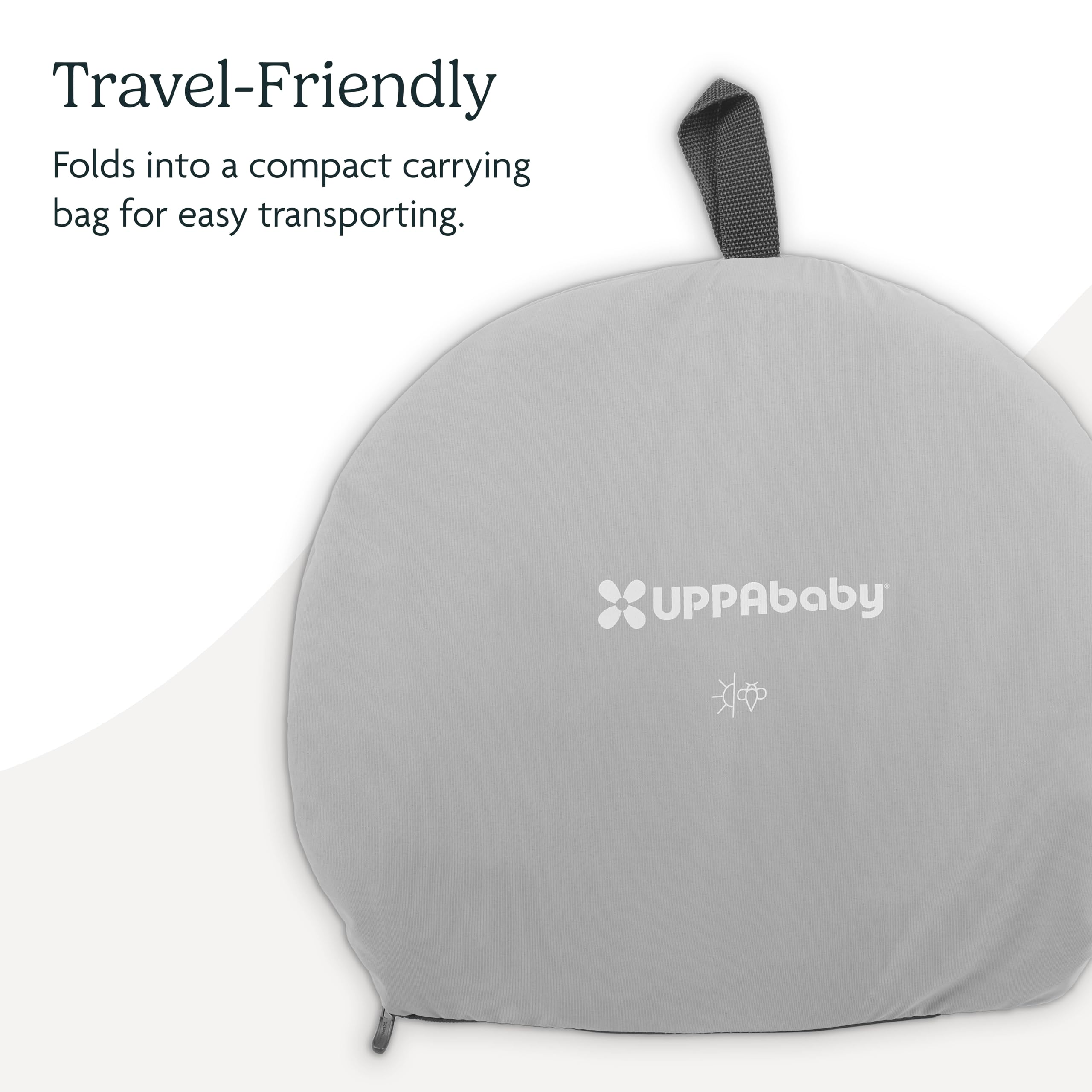 UPPAbaby Remi Canopy - Sun + Bug Protection - Ventilated Cover for Indoor or Outdoor Use - Folds Compactly for Travel