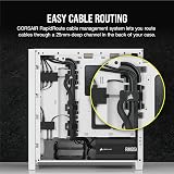 Corsair iCUE 4000D RGB AIRFLOW Mid-Tower Case 3x AF120 RGB ELITE White view 6