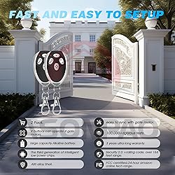 2 for LM123/2LM123 Premium Gate Opener Remote