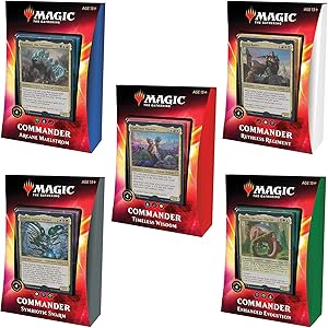 Magic The Gathering Ikoria: Lair of Behemoths Commander Decks | All 5 Decks | 20 Foil Legendary Creatures