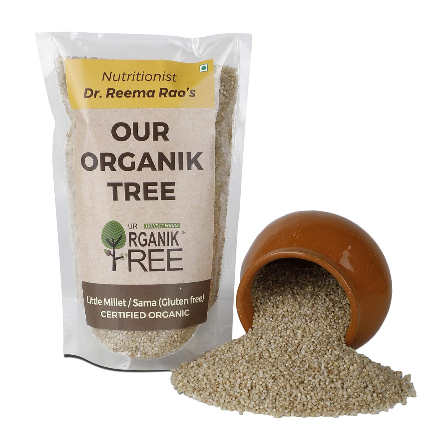 100 organic Little Millet / Sama / Samai / Kutki 500 Gms